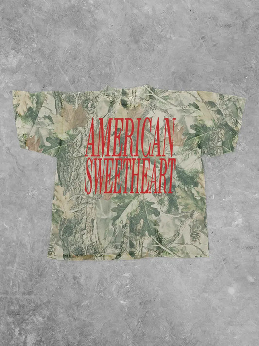 American Sweetheart, Camo Western Boxy Cotton TShirt