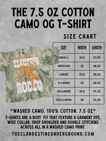 American Sweetheart, Camo Western Boxy Cotton TShirt