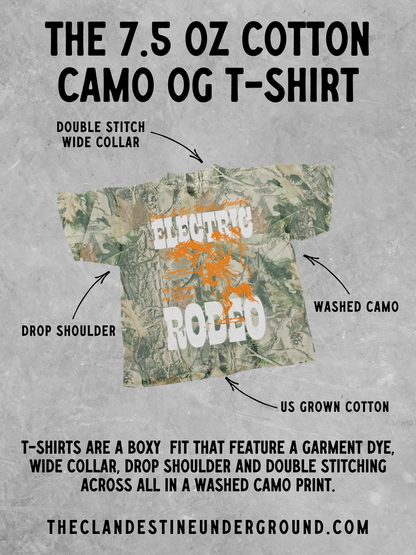 American Sweetheart, Camo Western Boxy Cotton TShirt